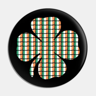 Irish Flag Shamrock, St Patricks Day, Irish, Ireland, March 17th, Irish Sports Fan Pin