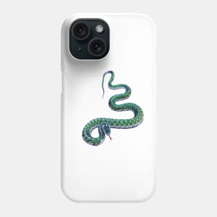 Emerald-Green Snake Phone Case