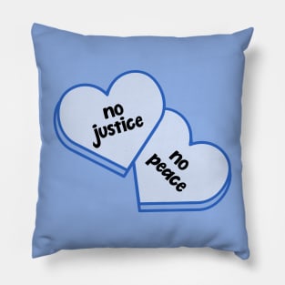 No Justice No Peace Pillow