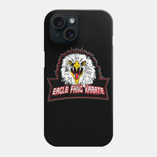 Cobra Kai - Eagle Fang Karate Vintage Style Phone Case by wookiemike