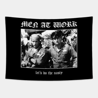 Men At Work: Let's Do The Nasty Tapestry