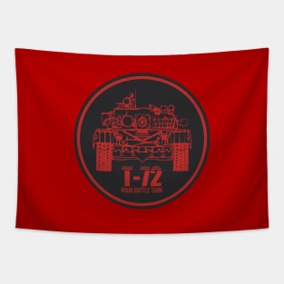 T-72 Tank Patch (Small logo) Tapestry