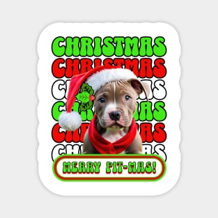 Merry Pit-mas 4 Magnet