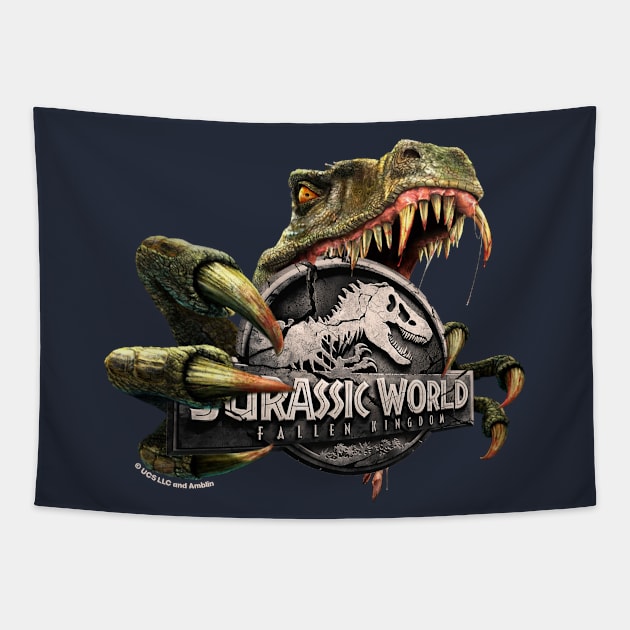 Jurassic World Fallen kingdom. Birthday party gifts. Officially licensed merch. Perfect present for mom mother dad father friend him or her Tapestry by SerenityByAlex