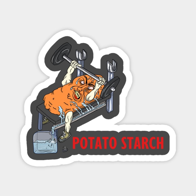 Strong potato Magnet by DC ´s Store