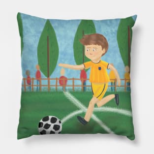 Footballer Pillow