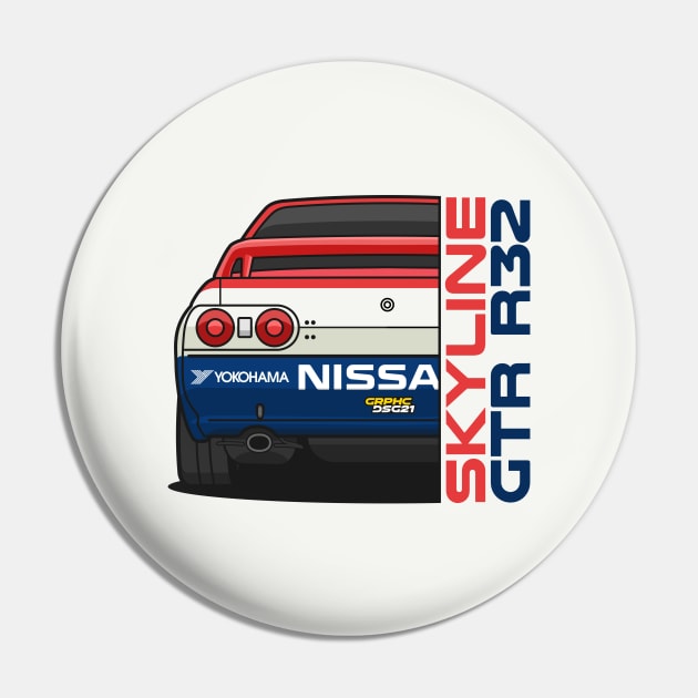 Nissan Skyline GTR R-32 Bathrust Livery A Pin by grphc_dsg21