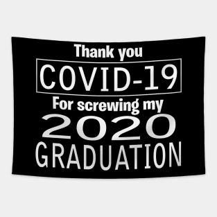 Thank you  Covid-19  - Graduation Tapestry