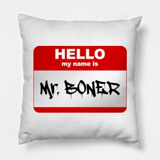 Hello my name is Mr. Boner Pillow