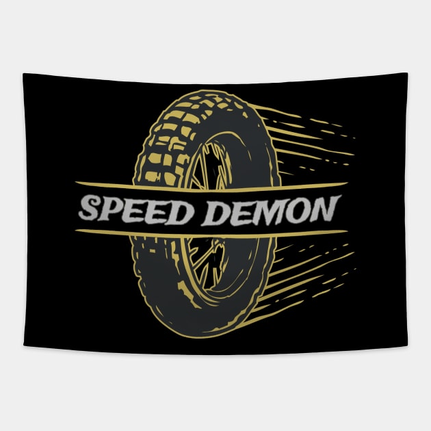 Speed Demon Tapestry by Dojaja