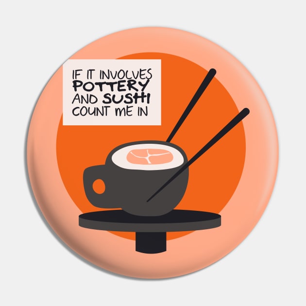 if it involves sushi and pottery count me in Pin by Teequeque