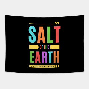 Salt Of The Earth | Christian Typography Tapestry
