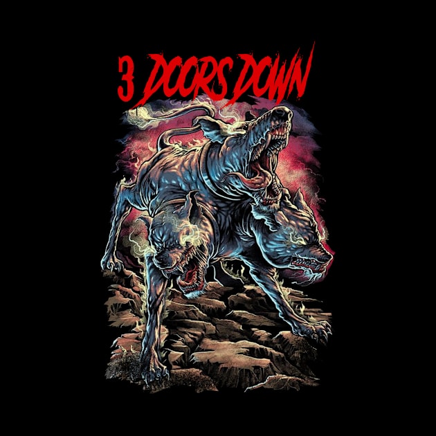 3 DOORS DOWN BAND DESIGN by TatangWolf