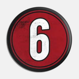 Number Six 6 Pin