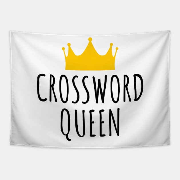 Crossword Queen Tapestry by LunaMay