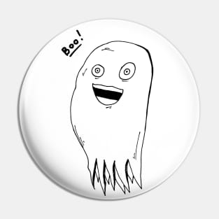 Happy Ghost Pin