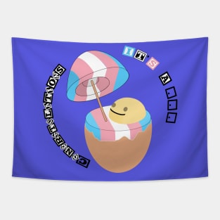 Trans egg Tapestry