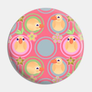 Ducky pattern spring Pin