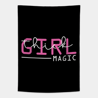 Thick girl magic Tapestry