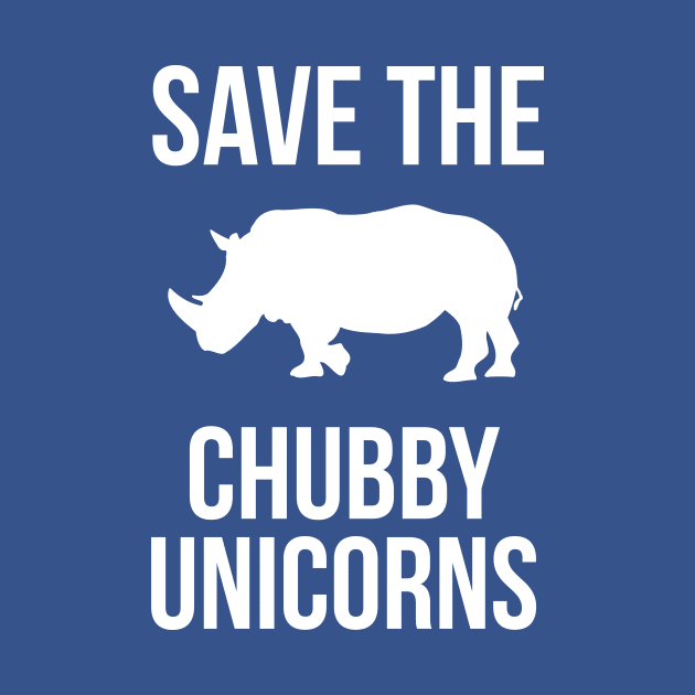 Save The Chubby Unicorns (Rhinoceros) by N8I
