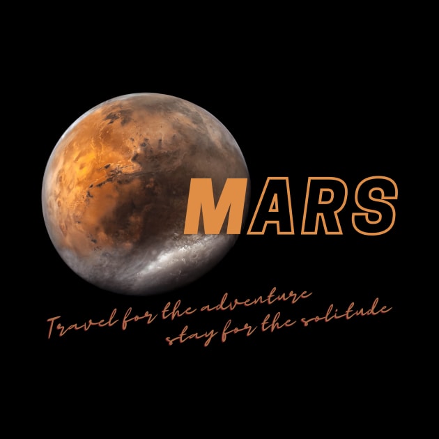 Mars Travel by Stupid Coffee Designs