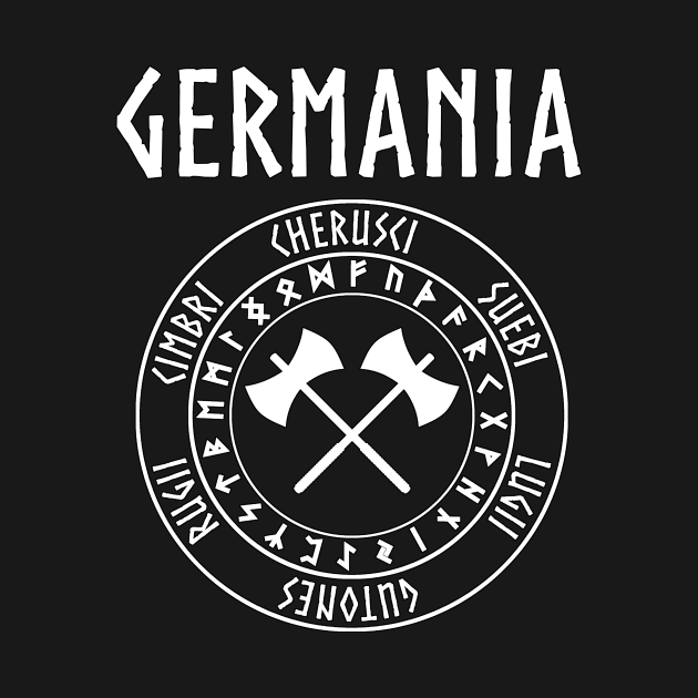 Germania Ancient Tribes of Germany Runes by AgemaApparel