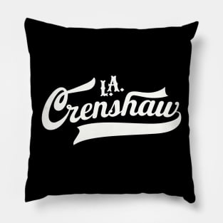 Los Angeles Crenshaw classic - Crenshaw LA - L.A. Crenshaw Logo Pillow