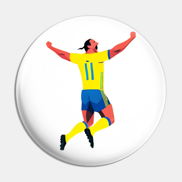 Zlatan Ibrahimovic Pin by MrWho Design