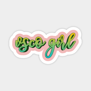 Vsco Girl Check List Magnete Teepublic De
