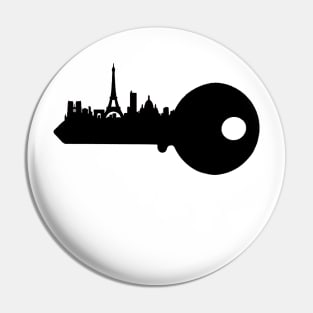 Paris Key Pin