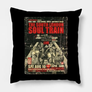 POSTER TOUR - SOUL TRAIN THE SOUTH LONDON 86 Pillow