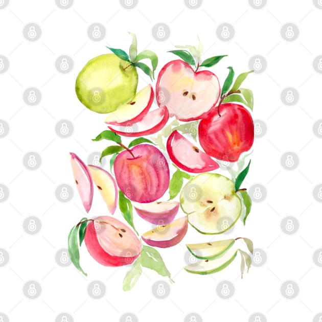 Apples galore by Guncha Kumar