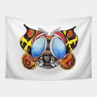 Cute Mothra Tapestry