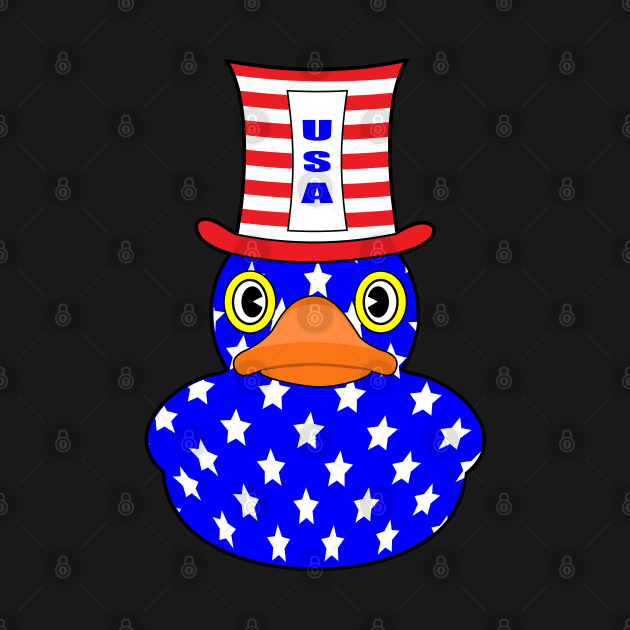 Cool Rubber duck USA by BigTime