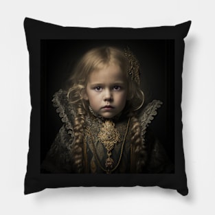 Living Dolls of Ambiguous Royal Descent Pillow