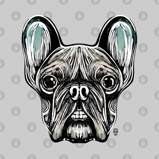 French Bulldog Smilling by fakeface