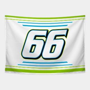 Timmy Hill #66 2024 NASCAR Design Tapestry