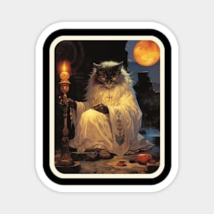 Vintage fantasy cat Magnet