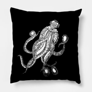 Space Octopus Pillow