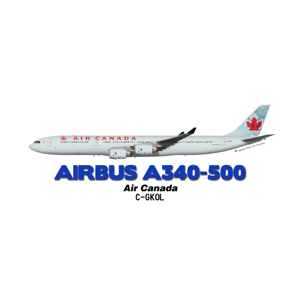 Airbus A340-500 - Air Canada by TheArtofFlying