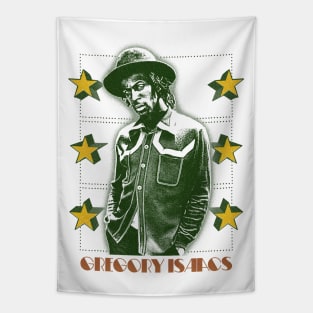 Gregory Isaacs - Original Retro Fan Art Tapestry