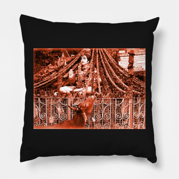 Shiva Spiritual Hindu Deities Indian gods Pillow by PlanetMonkey