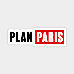 Plan Paris Magnet