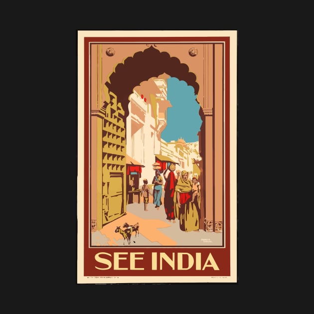 See India Travel Poster by Yaelledark