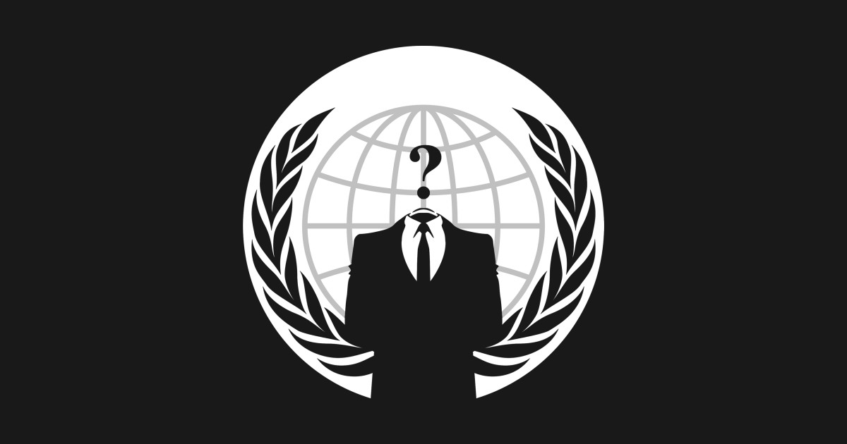 ANONYMOUS LOGO- Cool Iconic Hacktivist symbol - Anonymous ...