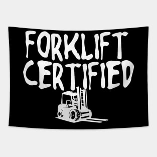 Forklift Certified Meme Tapestry