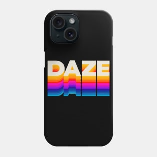 4 Letter Words - Daze Phone Case