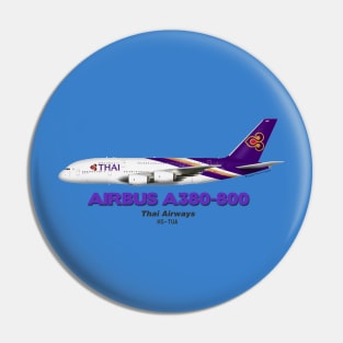 Airbus A380-800 - Thai Airways Pin