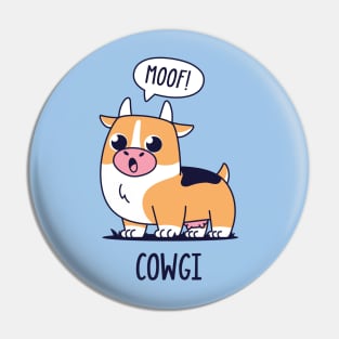 Cowgi (New Dog Breed) Pin