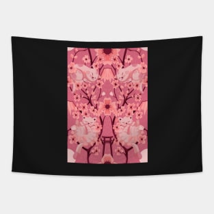 Stuffed Cat pattern Tapestry